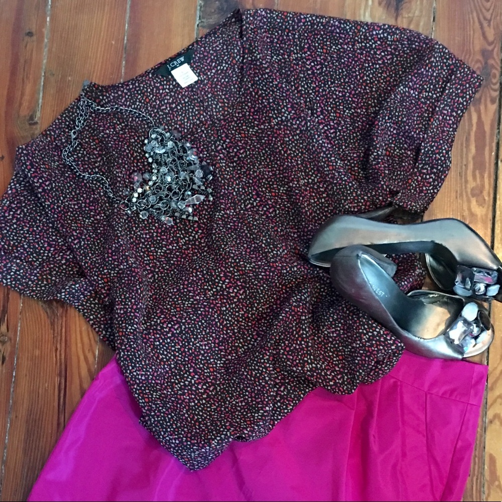 J. CREW Fun & Flowy Blouse - Size S